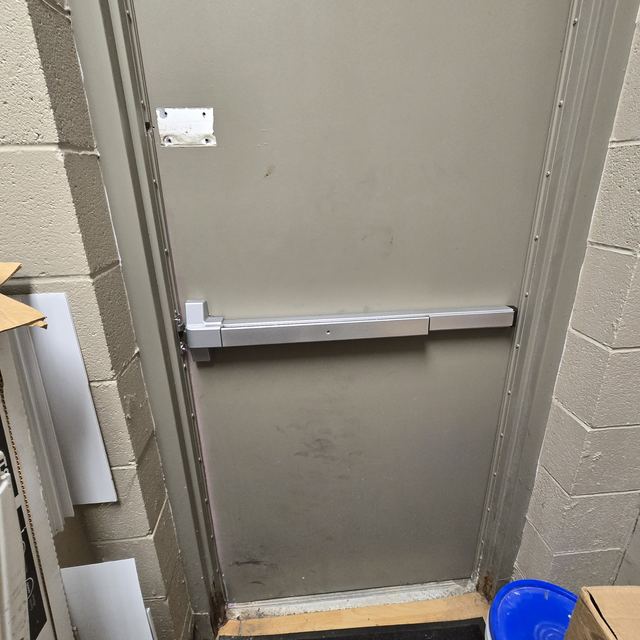 Commercial storefront glass and door work by Battlefield Glass